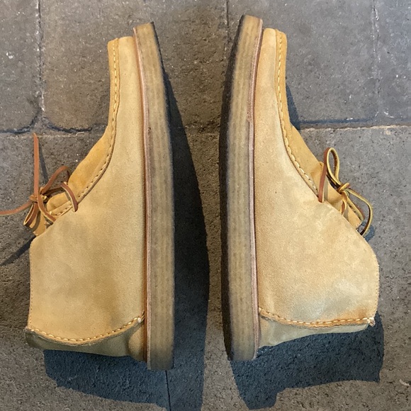 WILDBUNCH beige suede Wally shoes, size 11 *as is - Picture 8 of 15